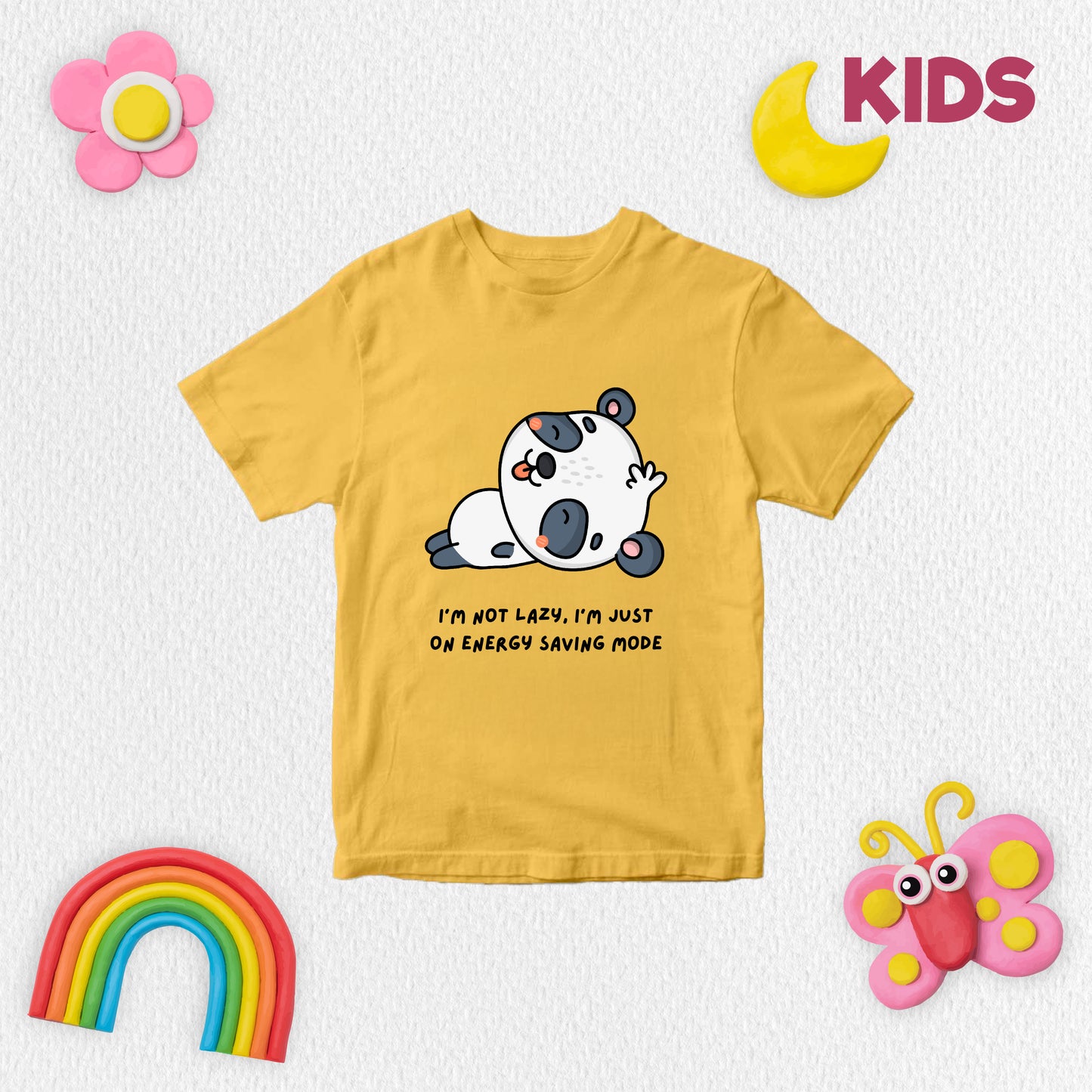 Sleepy Panda | Unisex Kids T-shirt