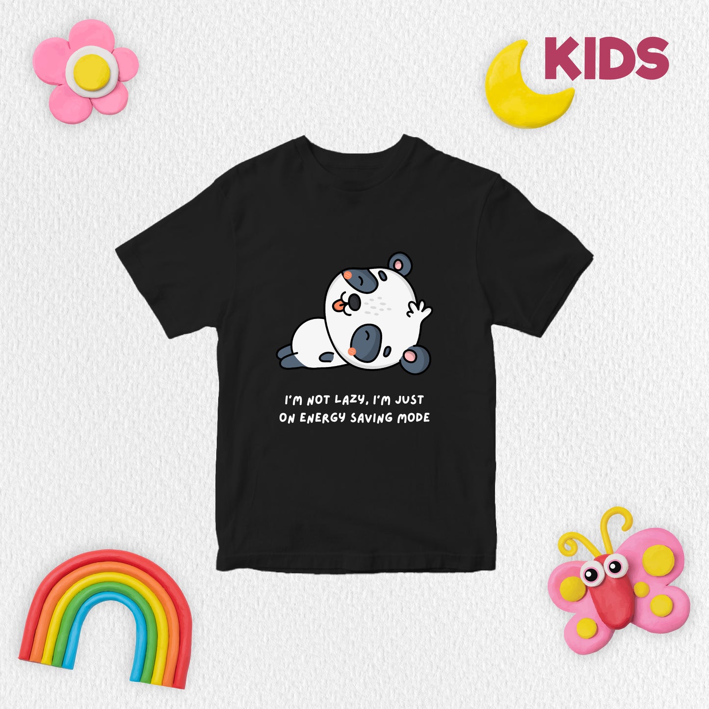 Sleepy Panda | Unisex Kids T-shirt