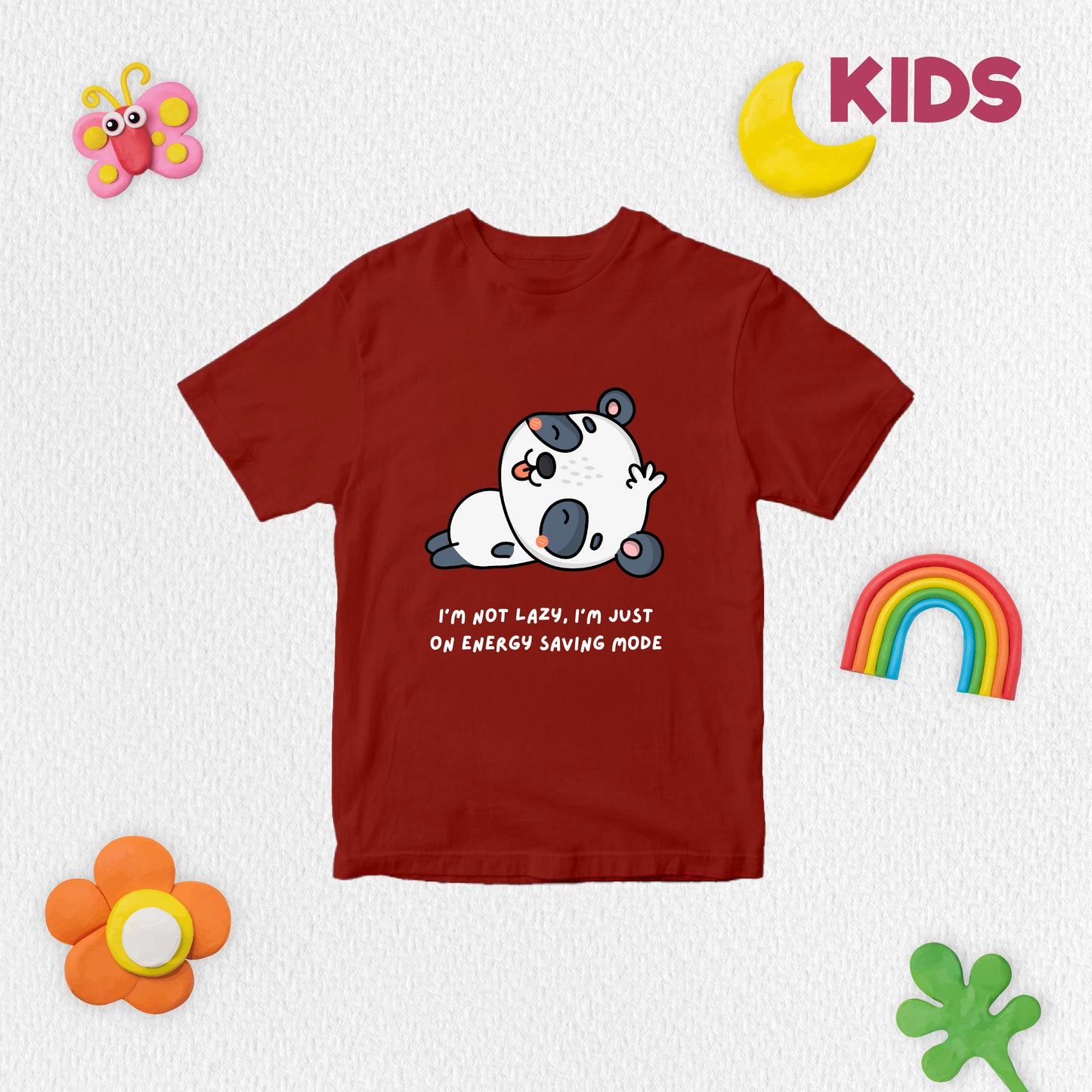 Sleepy Panda | Unisex Kids T-shirt