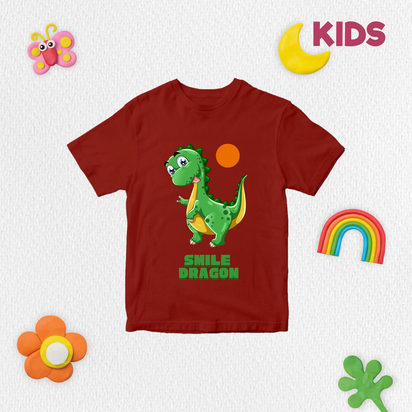 Smile Dragon | Unisex Kids T-shirt