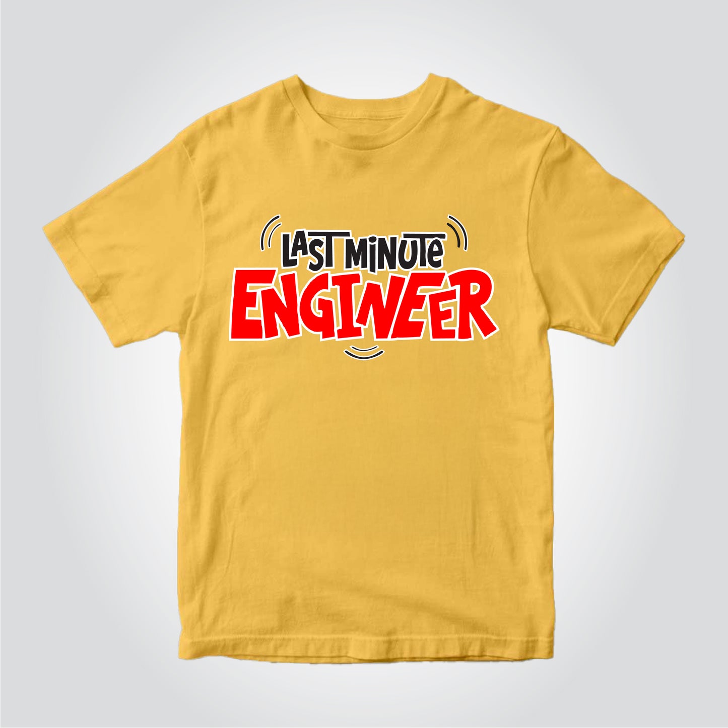 Last Minute Engineer |  Marathi (मराठी) T-shirt